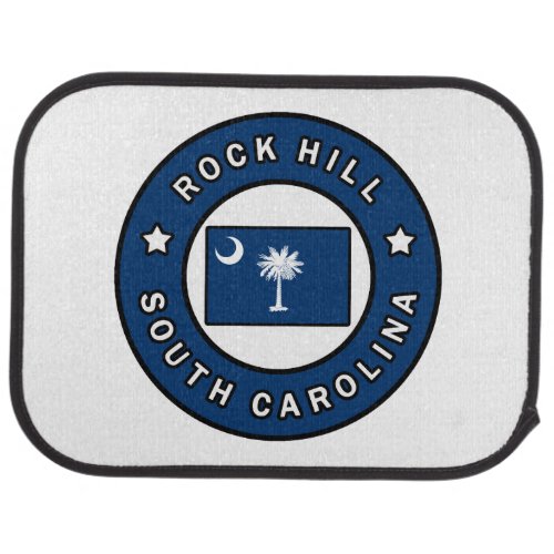 Rock Hill South Carolina Car Floor Mat