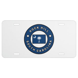 Rock Hill South Carolina License Plate