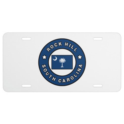 Rock Hill South Carolina License Plate