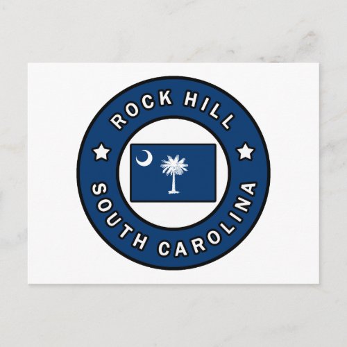 Rock Hill South Carolina Postcard