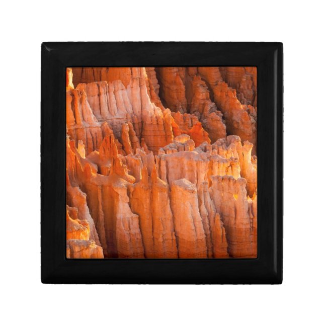 Rock Hoodoos in Morning Light Keepsake Box (Front)