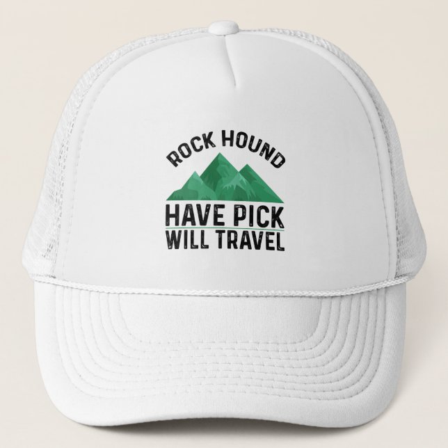 Rock Hound Trucker Hat (Front)