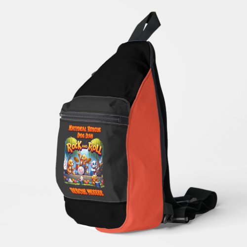 Rock in Roll Paws Band Sling Bag