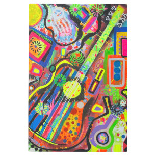 ROCK in the USA 24 x 36 Metal Wall Art