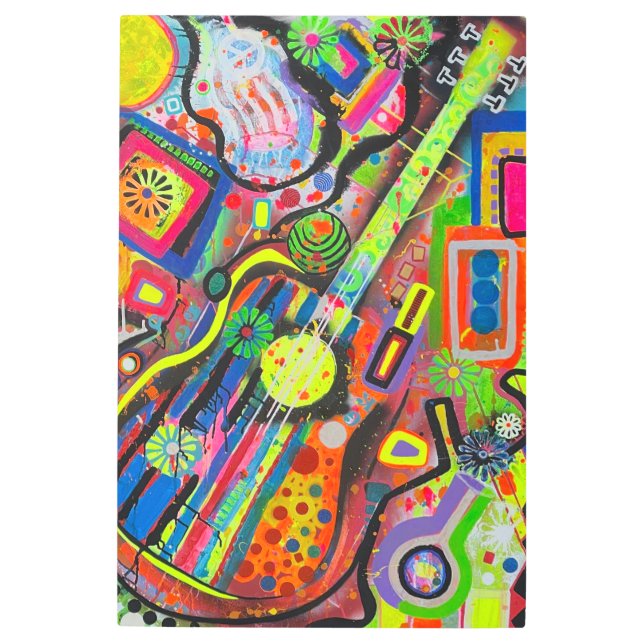 ROCK in the USA 24 x 36 Metal Wall Art (Front)
