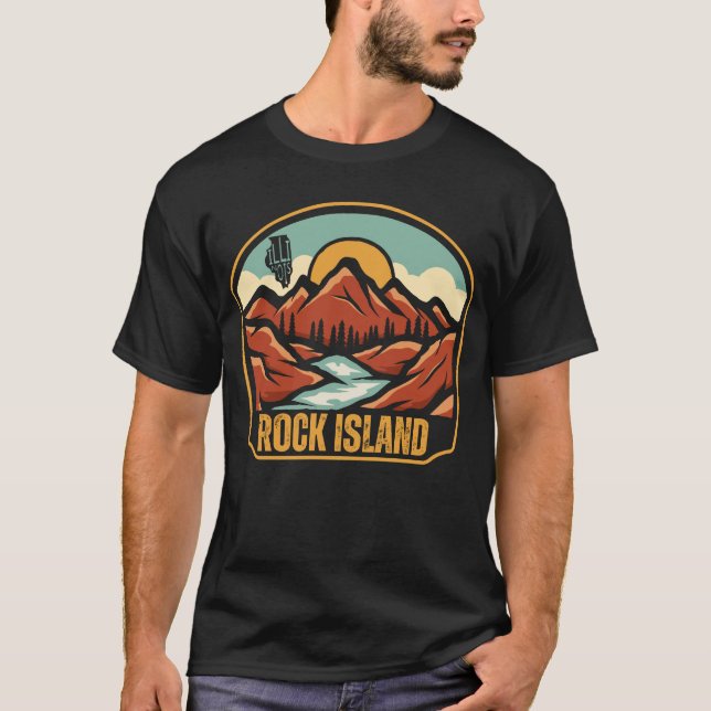 Rock Island, Illinois T-Shirt (Front)