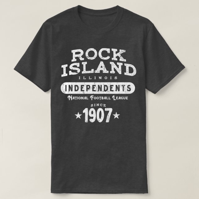 Rock Island Independents T-Shirt (Design Front)