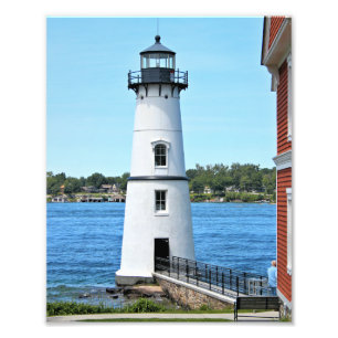 Rock Island Lighthouse, New York 8x10 Photo Print