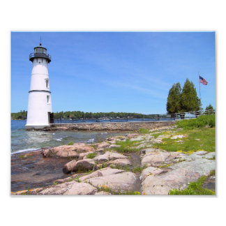 Rock Island Lighthouse, New York Photo Print