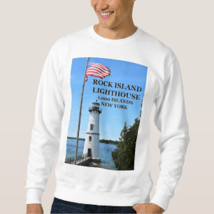 Rock Island Lighthouse, New York Sweatshirt