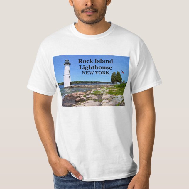 Rock Island Lighthouse, New York T-Shirt #1 (Front)