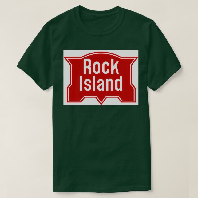 Rock Island Railroad T-Shirt (Design Front)