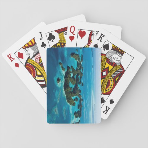 Rock Islands Southern Lagoon Palau Playing Cards