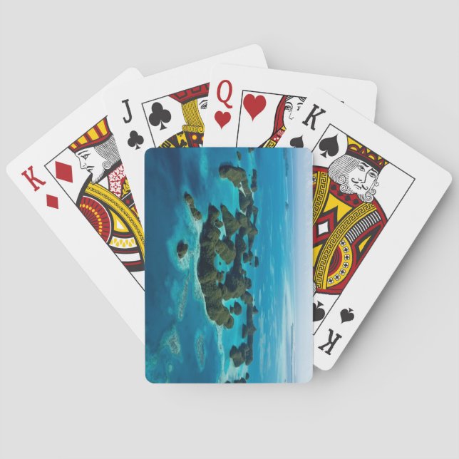 Rock Islands Southern Lagoon, Palau Poker Cards (Back)