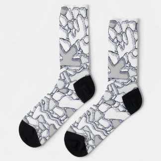 Rock It! Surreal Hiking Camping socks