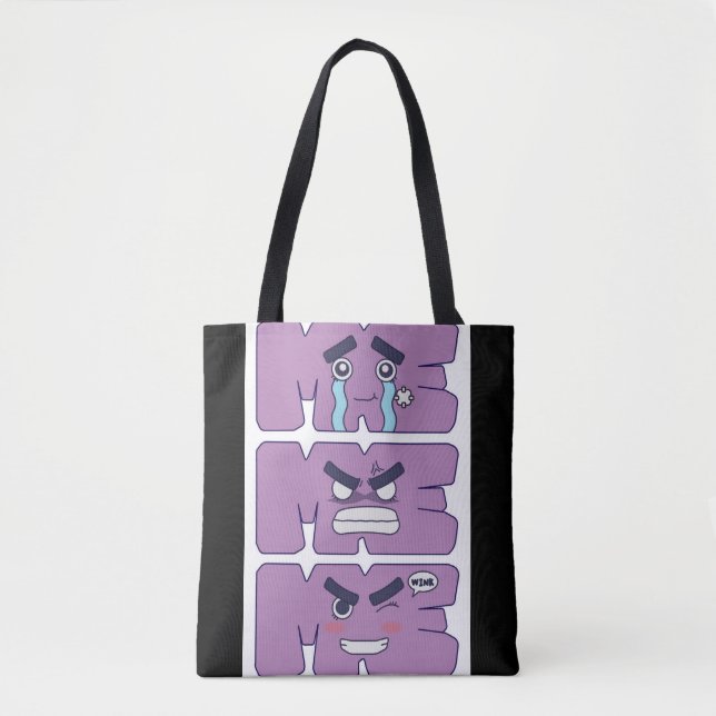 Rock Lee! Faces Tote Bag (Front)