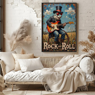 Rock Legend of the Icey Peaks Poster