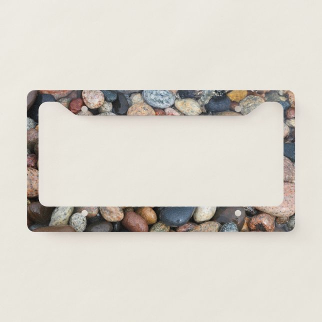 Rock License Plate Frame (Front)