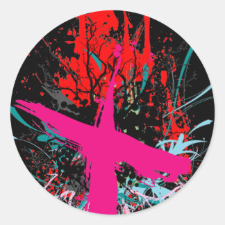 Rock=Life 'X-Rated' Black Sticker