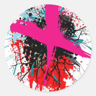 Rock=Life 'X-Rated' White Sticker