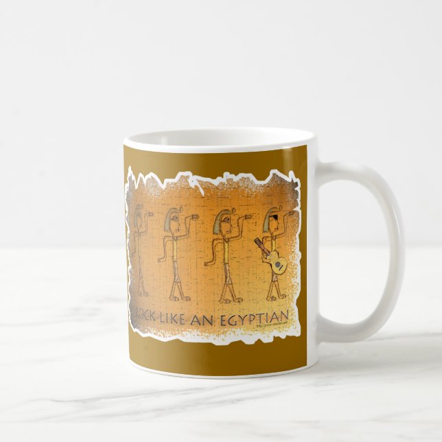 Rock Like an Egyptian Coffee Mug (Right)