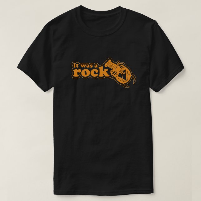 Rock Lobster Pop Culture 80s Retro Graphic T-Shirt (Design Front)