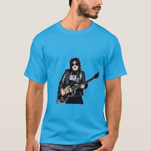 Rock man in concert live music scene T_Shirt