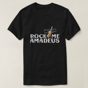 Rock Me Amadeus 80s Retro Pop Culture Graphic T-Shirt