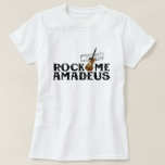 Rock Me Amadeus Classical Pop Culture 80s Graphic T-shirt at Zazzle