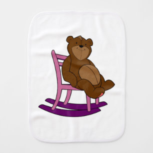 Rock me Baby. Baby Burp Cloth