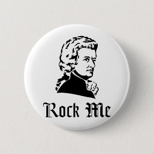 Rock Me Pinback Button