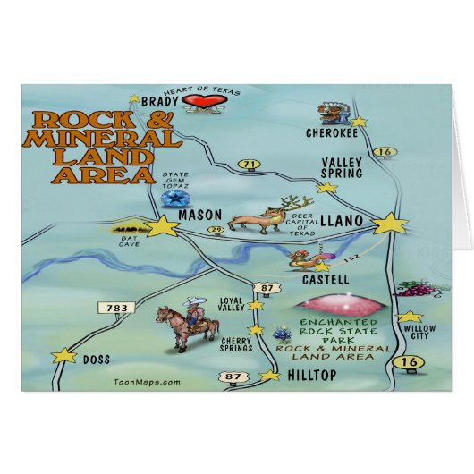Rock & Mineral Cards (Front Horizontal)