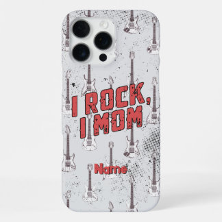 Rock Mom Cool Mother's Day Gift from Kids iPhone 16 Pro Max Case