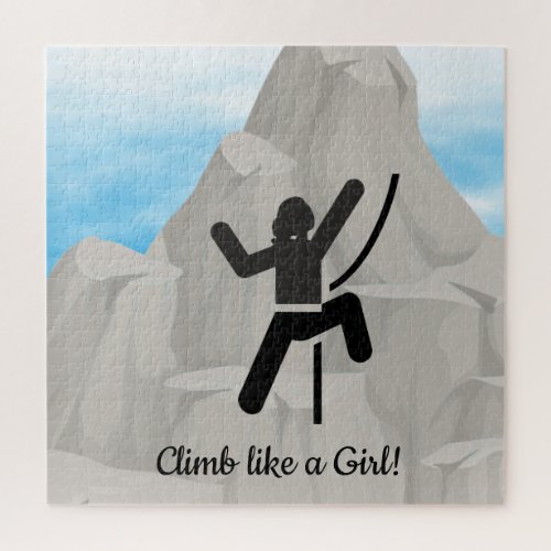 Rock Mountain Climbing Puzzle