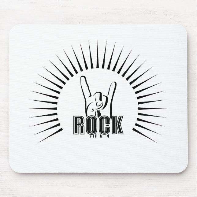 Rock Mouse Pad (Front)