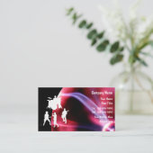 Rock Music Business Cards (Standing Front)