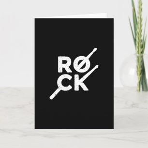Rock Music Card