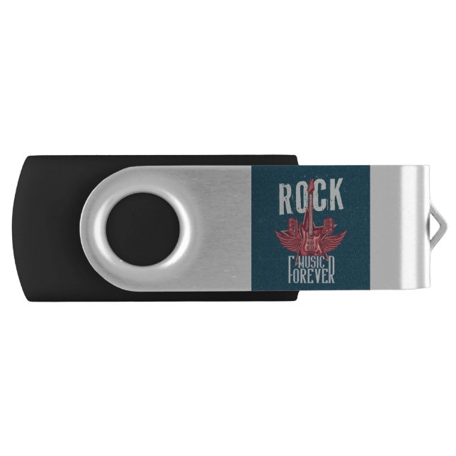 Rock Music Forever Flash Drive (Front)