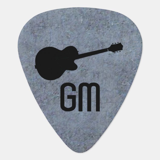 Rock Music Guitar Player Picks (Front)
