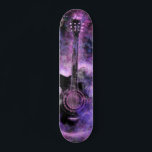 Rock Music Guitar Skateboard<br><div class="desc">Rock Music Guitar Skateboards - MIGNED Painting Design</div>