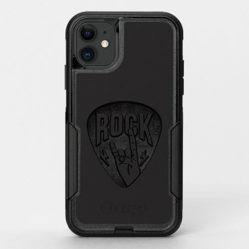 Rock music Logo T_Shirt Trucker Hat Keychain Case_ OtterBox Commuter iPhone 11 Case
