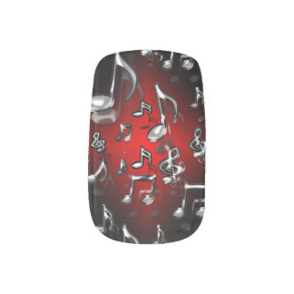 Rock Music Minx Nail Art