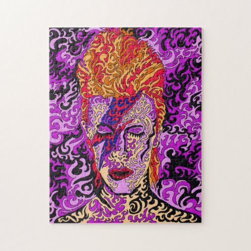 Rock Music Related  _ Starman Jigsaw Puzzle