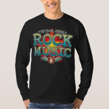 Rock Music Soul Long Sleeved T-Shirt