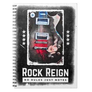Rock Music Spiral Notebook – Rock Reign