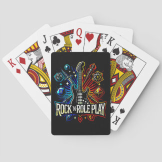 ROCK 'N ROLE PLAY POKER CARDS