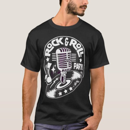 Rock N Roll 50s Sock Hop 1950s Rockabilly 60s T_Shirt