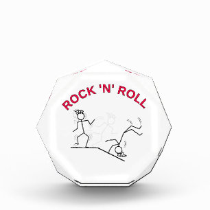 Rock 'N' Roll Acrylic Award