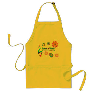Rock n' Roll Adult Apron