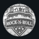 rock-n-roll Band Dart Board<br><div class="desc">Rock n roll band design</div>